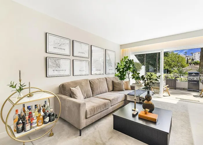 Jazmines Nueva Andalucia Terrace Pool Marbella